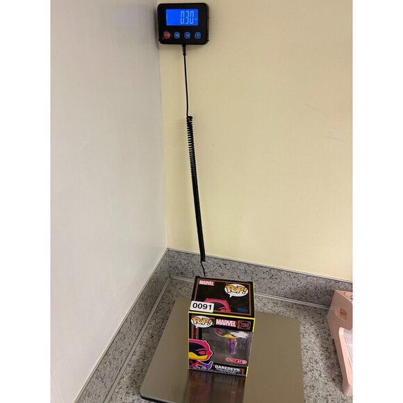 the Funko Pop! Marvel Daredevil #1360 Blacklight vinyl bobblehead figure - Picture 4 of 4